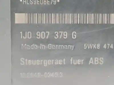 Автозапчастина б/у абс для audi a3 (8l) 1.9 tdi посилання на oem iam 1j0614117c  