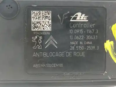Peça sobressalente para automóvel em segunda mão abs por citroen c3 attraction referências oem iam 9802460680  
