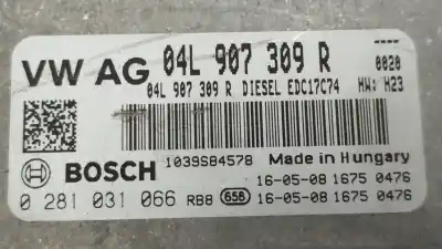 Автозапчасти б/у блок управления двигателем за seat leon (5f1) fr ссылки oem iam 04l907309r  0281031066