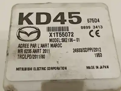 Second-hand car spare part electronic module for mazda cx-5 center-line 2wd oem iam references kd45675d4  