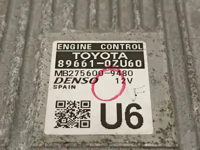 Автозапчасти б/у блок управления двигателем за toyota auris (_e18_) 1.8 hybrid (zwe186_) ссылки oem iam 896610zu60  