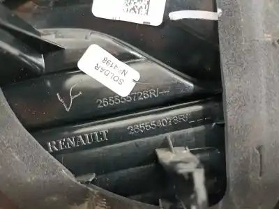 Second-hand car spare part left tailgate light for renault captur limited oem iam references 265555726r  