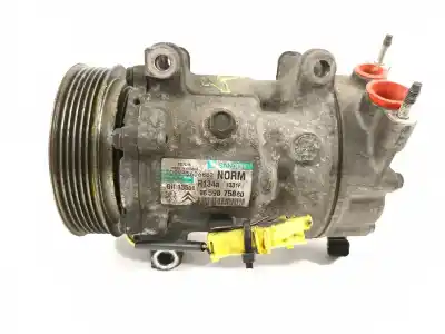 Peça sobressalente para automóvel em segunda mão COMPRESSOR DE AR CONDICIONADO A/A A/C por PEUGEOT 308 SW  Referências OEM IAM 9659875880  