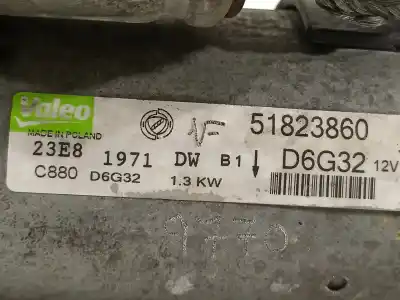 Pezzo di ricambio per auto di seconda mano motorino di avviamento per fiat doblo monospace (119_, 223_) 1.3 jtd riferimenti oem iam 51823860  