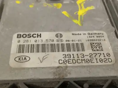 Second-hand car spare part ecu engine control for kia cee´d emotion oem iam references 3911327710  0281013570