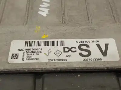 Second-hand car spare part ecu engine control for renault captur limited oem iam references a2829003600  237101339s