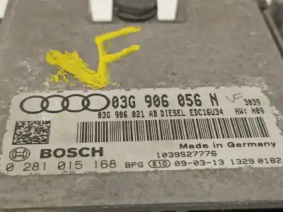 Second-hand car spare part ecu engine control for audi a3 (8p) 1.9 tdi ambiente oem iam references 03g906056n  0281015168