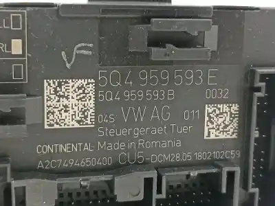 Автозапчастина б/у модуль комфорт для seat leon st (5f8) style посилання на oem iam 5q4959593e   Автозапчастина б/у модуль комфорт для seat leon st (5f8) style посилання на oem iam 5q4959593e
