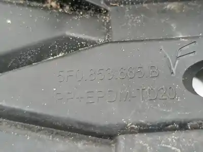 Автозапчасти б/у левая решетка бампера за seat leon (5f1) fr plus ссылки oem iam 5f0853665b  