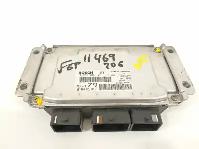 Second-hand car spare part ecu engine control for peugeot 206 cc cc oem iam references 9648482980  