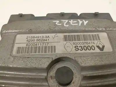 Автозапчастина б/у ебу контролер двигуна для renault modus confort dynamique посилання на oem iam 8200376474  8200411717