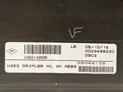 Автозапчасти б/у приборная доска за smart forfour basis (66kw) (453.044) ссылки oem iam 248214966r  