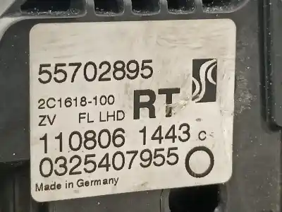 Автозапчастина б/у замок передніх дверей лівий для opel corsa c 1.2 16v cat (z 12 xep / lb4) посилання на oem iam 511697042  