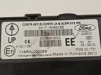 Second-hand car spare part electronic module for ford fiesta (ccn) black edition oem iam references d1bt14d212na  
