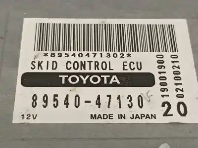 Pièce détachée automobile d'occasion calculateur moteur ecu pour toyota prius (nhw20) basis références oem iam 8954047130  