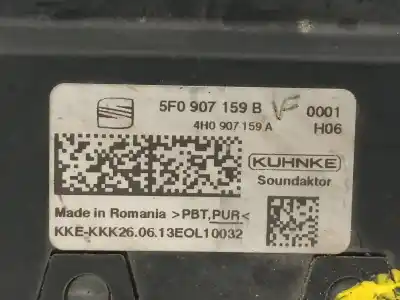 Pezzo di ricambio per auto di seconda mano modulo elettronico per seat leon (5f1) cupra 280 riferimenti oem iam 5f0907159b  