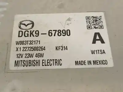 Peça sobressalente para automóvel em segunda mão balastro de xenon por mazda cx-30 zenith referências oem iam dgk967890  