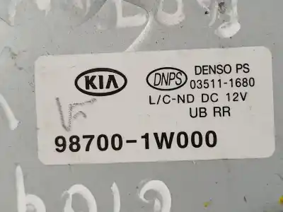 Second-hand car spare part rear windshield wiper motor for kia rio concept oem iam references 987001w000  