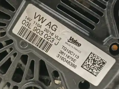 Автозапчастина б/у генератор для seat leon (5f1) fr посилання на oem iam 03l903023j  