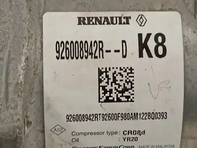 Автозапчасти б/у компрессор кондиционера воздуха за renault express rjk/fd0/ab6ua1ec2110 ссылки oem iam 926008942r  