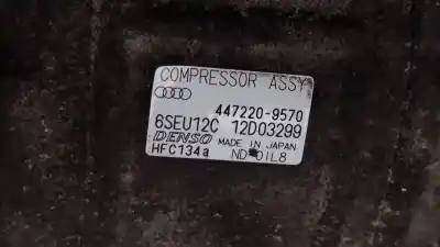 Автозапчасти б/у компрессор кондиционера воздуха за audi a4 cabrio (8h) 2.5 tdi ссылки oem iam 4472209570