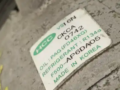 Second-hand car spare part air conditioning compressor for kia cee´d emotion oem iam references f500ap6da05  