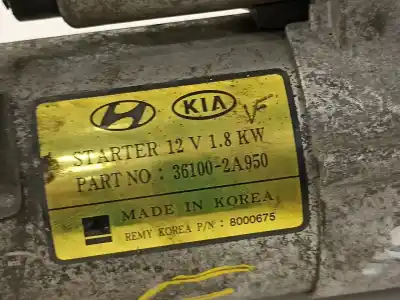 Piesă de schimb auto la mâna a doua electromotor pentru kia carens ( ) basic referințe oem iam 361002a950  
