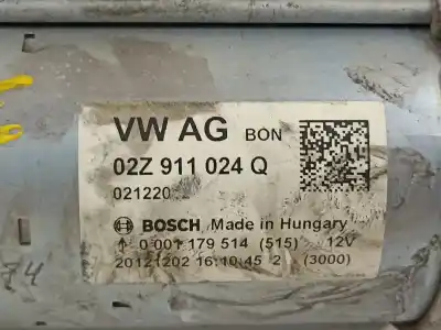 Автозапчастина б/у двигун запускається для seat leon (5f1) style посилання на oem iam 02z911024q  0001179514