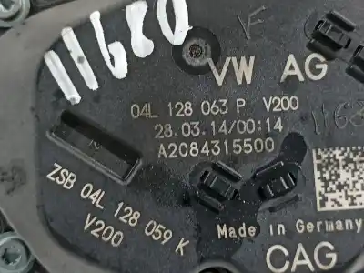 Second-hand car spare part throttle body for seat leon (5f1) i-tech oem iam references 04l128063p  