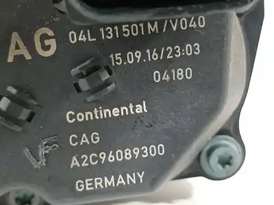 Автозапчастина б/у коробка метелика для skoda octavia combi (5e5) 2.0 tdi посилання на oem iam 04l131501m  