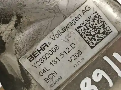 Second-hand car spare part egr cooler for seat leon (5f1) i-tech oem iam references 04l131512d  