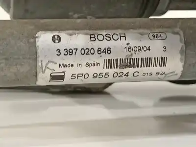 Pezzo di ricambio per auto di seconda mano tiranti e motorino del tergicristallo anteriore per seat altea (5p1) reference riferimenti oem iam 5p0955024c  