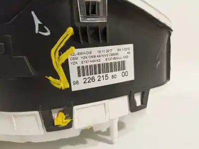 Peça sobressalente para automóvel em segunda mão quadrante por peugeot 2008 (--.2013->) active referências oem iam 9822621580  