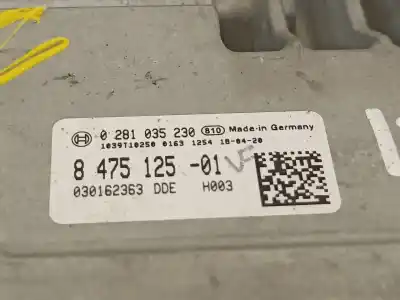 Автозапчасти б/у блок управления двигателем за bmw x2 (f39) sdrive18d ссылки oem iam 8475125  0281035230
