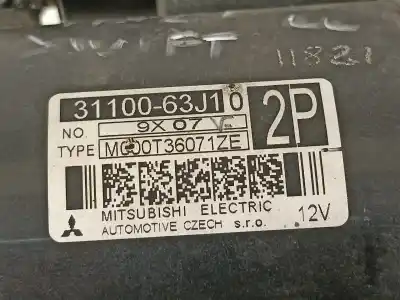 Second-hand car spare part starter motor for suzuki swift berlina (mz) gl oem iam references 3110063j1  m00t36071ze