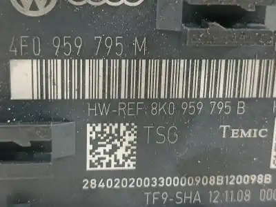 Piesă de schimb auto la mâna a doua modul electrotic pentru audi q5 (8r) 2.0 tdi (125kw) referințe oem iam 4f0959795m  