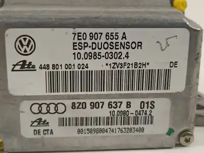 Peça sobressalente para automóvel em segunda mão sensor por audi a2 (8z) 1.4 tdi (55kw) referências oem iam 7e0907655a  8z0907637b