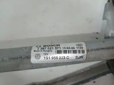 Second-hand car spare part front windshield wiper motor for seat mii (kf1) @mii oem iam references 1s1955023c 6r1955119a 3397021571