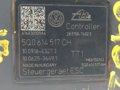 Peça sobressalente para automóvel em segunda mão abs por seat leon (5f1) fr plus referências oem iam 5q0614517ch  