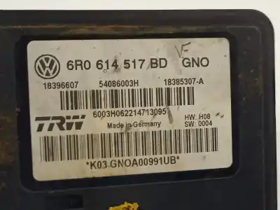 Pezzo di ricambio per auto di seconda mano abs per skoda rapid ambition riferimenti oem iam 6r0614517bd  