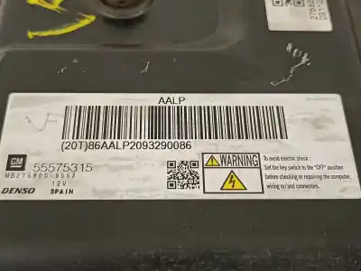 Автозапчастина б/у ебу контролер двигуна для opel astra j lim. enjoy посилання на oem iam 55575315  