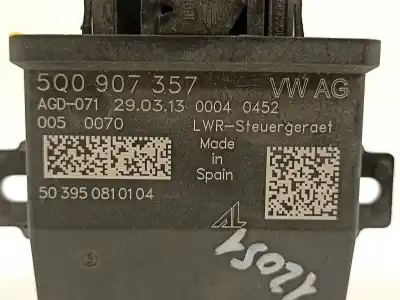 Second-hand car spare part electronic module for seat leon (5f1) fr oem iam references 5q0907357  