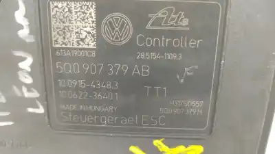 Pezzo di ricambio per auto di seconda mano abs per seat leon (5f1) cupra 280 riferimenti oem iam 5q0614517aa 5q0907379ab 