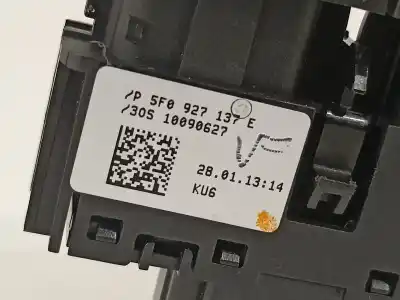 Second-hand car spare part multifunction switch for seat leon (5f1) fr oem iam references 5f0927137e  