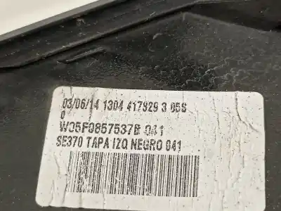 Автозапчастина б/у лівий корпус дзеркала для seat leon (5f1) cupra 280 посилання на oem iam 5f0857537b  