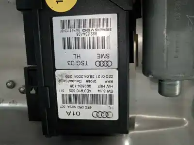 Автозапчасти б/у регулятор стекла заднего левого за audi a8 (4e2) 3.0 v6 24v tdi ссылки oem iam 4e0839849  4e0910802