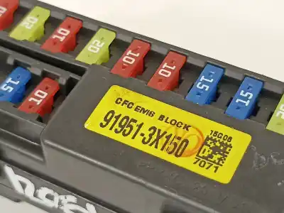 Second-hand car spare part fuse box unit for kia cee´d drive oem iam references 919513x150  