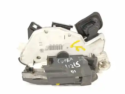 Peça sobressalente para automóvel em segunda mão fechadura da porta dianteira esquerda por seat leon (5f1) cupra 280 referências oem iam 5k1837015d