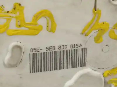 Автозапчастина б/у замок дверей заднього лівого для skoda rapid ambition посилання на oem iam 5e0839015a  