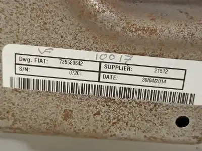 Second-hand car spare part steering column for lancia ypsilon (402) gold oem iam references 735580642  